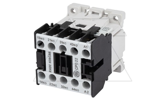 Контактор CP0 22 220/230 V 50Hz, 2NO+2NC, 6A(230VAC)/4A(400VAC) по АС-15, 220/230VAC фото