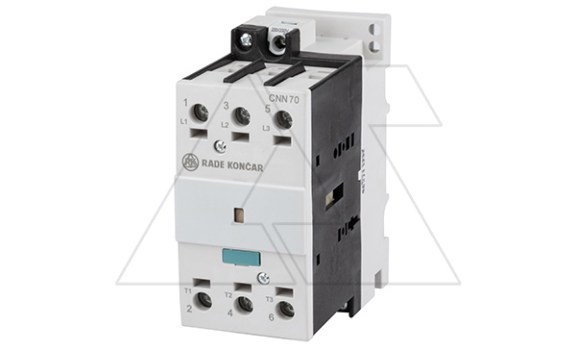 Контактор CNN 70 00 220/230V 50Hz, 3P, 65A/(90A по AC-1), 33kW(400VAC), 220/230VAC фото