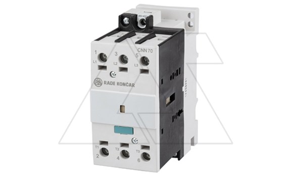 Контактор CNN 70 00 380/400V 50Hz, 3P, 65A/(90A по AC-1), 33kW(400VAC), 380/400VAC фото