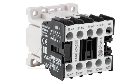 Контактор CP0 04 220/230 V 50Hz, 4NC, 6A(230VAC)/4A(400VAC) по АС-15, 220/230VAC фото