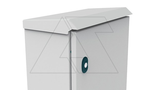 Козырек защитный для щитов EC 600x300 (ШxГ), RAL7035 фото