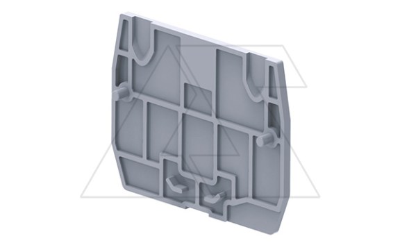 Крышка концевая EPCXM2.5 /1,5mm, для клемм CXM2.5,CXMG2.5, серая фото