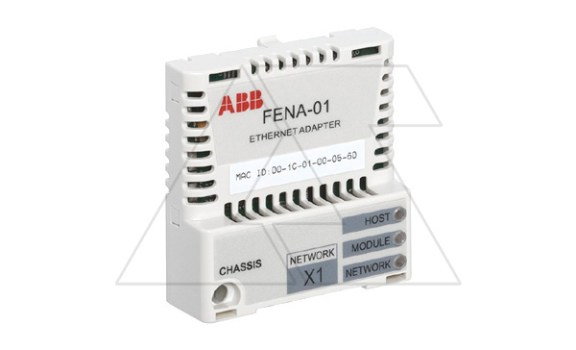 Плата расширения интерфейса FENA-01 EtherNet/IP™, Modbus TCP, PROFINET IO для ACS355 фото