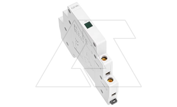 Индикатор модульный GYD1MG230, зеленый, 230VAC, 0.5M фото
