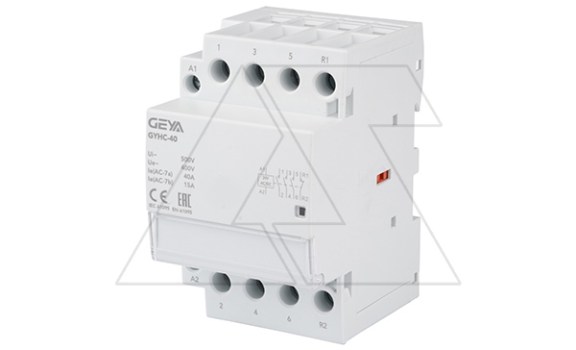 Контактор модульный GYHC-4P, 40A, 3NO+1NC, 24VAC/DC, 3M фото