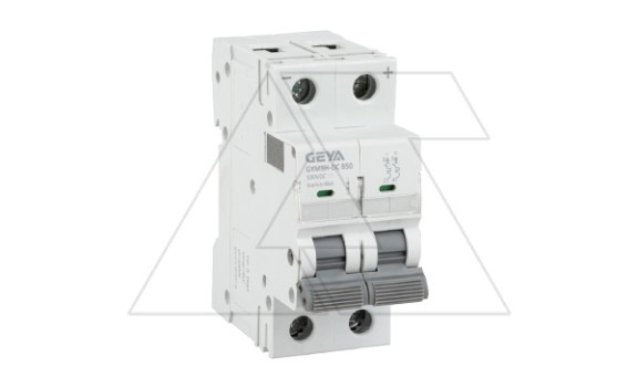 Авт. выкл. GYM9HDC-2P-50B, 2P, 50A, хар-ка B, 6kA, 250VDC, 2M фото