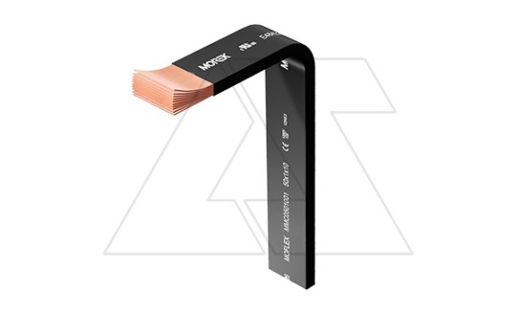 Шина Moflex MMC 40x1x4, 160mm², 618A, 2m, изолированная гибкая медная фото