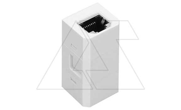 Розетка сменная модульная RJ-45 Кат. 5e UTP, для блока OR-GM-9015/W, белый фото