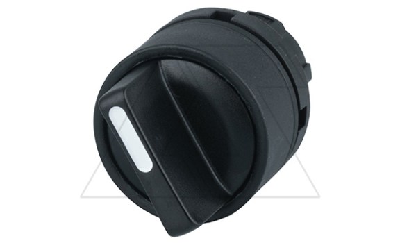 Головка переключателя PB3E, 0-I, фиксация, черный, без подсветки, 22mm, IP65 фото
