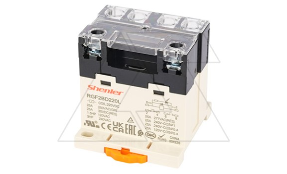 Реле RGF2BD220L, 2NO, 25A(277VAC/30VDC), 220VDC, LED фото