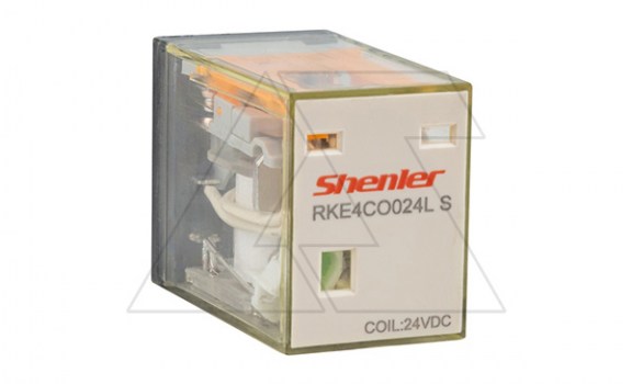 Реле RKE4CO024LS, 4CO, 5A(250VAC/30VDC), 24VDC, LED, IP62 фото