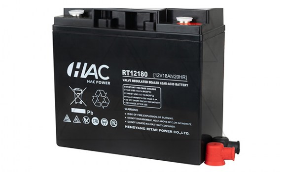 Батарея аккумуляторная HAC RT12180, F3(M5), 12V/18Ah, 181х77х167 ДxШxВ, 4.85 кг, 6-8 лет фото