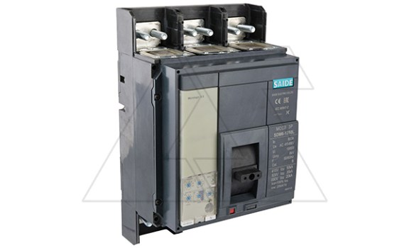 Авт. выключатель SDM6-1250L 3P, In=800A, ML5.0, Ir=0.4_1In, Ii=2_15Ir, Isd=1.5_12Ir, Icu/Ics=50kA/400V фото