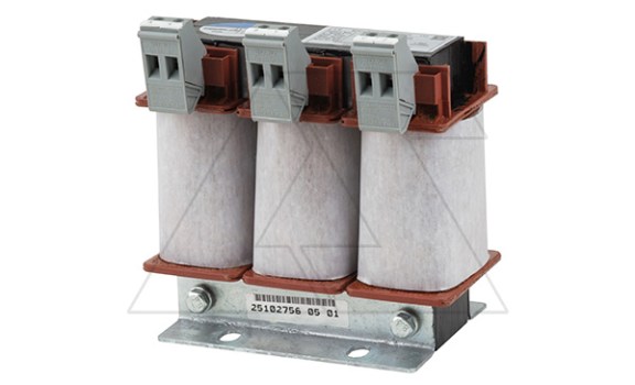 Дроссель сетевой SP-SACL-7R5-3F2, 400VAC, 7.5kW, 16A, для EM730/EM760 фото