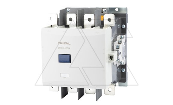 Контактор UKC1-100/4-22-230AC, 4P, 105A(AC-3), 150A(AC-1), 55kW(400VAC), Uк=220-240VAC, 2NO+2NC фото