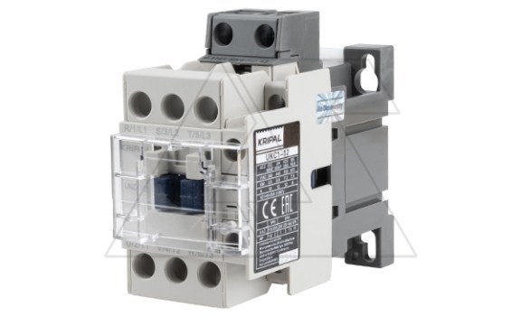 Контактор UKC1-12-11-110AC, 3P, 12A(AC-3), 25A(AC-1), 5.5kW(400VAC), Uк=110VAC, 1NO+1NC фото