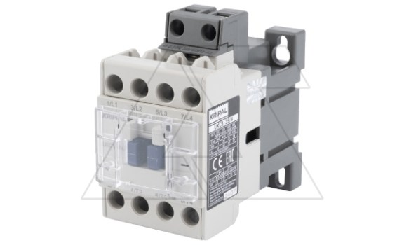 Контактор UKC1-25/4-00-230AC, 4P, 25A(AC-3), 32A(AC-1), 11kW(400VAC), Uк=230VAC фото