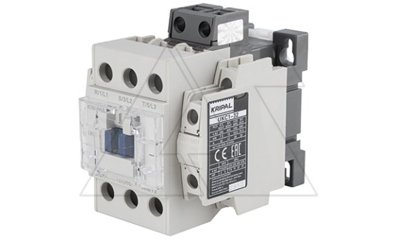 Контактор UKC1-32-22-400AC, 3P, 32A(AC-3), 50A(AC-1), 15kW(400VAC), Uк=400VAC, 2NO+2NC фото
