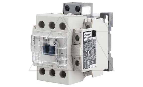Контактор UKC1-40-22-110AC, 3P, 40A(AC-3), 60A(AC-1), 18.5kW(400VAC), Uк=110VAC, 2NO+2NC фото