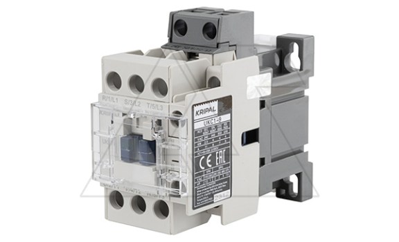 Контактор UKC1-9-11-24AC, 3P, 9A(AC-3), 25A(AC-1), 4kW(400VAC), Uк=24VAC, 1NO+1NC фото
