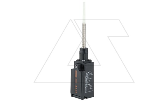 Выключатель концевой ALS3-P, 1NO+1NC мгнов., Ith=10A, 3A 240V AC15/24V DC13, гибкий стержень с пласт. концом, пласт. корпус, IP67, отв. M20 фото