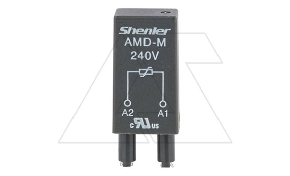 Модуль AMD-M/240V, варистор, 240VAC/DC, черный, для SRU, SKF14, SKC, SKB, STB, SRC*-E, SRB, GZT, GZM, GZS, GZMB, ES32 фото