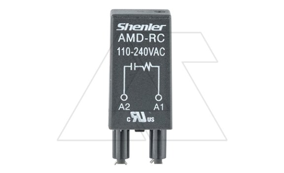 Модуль AMD-RC, резистор+конденсатор, 110_240VAC, черный, для SRU, SKF14, SKC, SKB, STB, SRC*-E, SRB, GZT, GZM, GZS, GZMB, ES32 фото