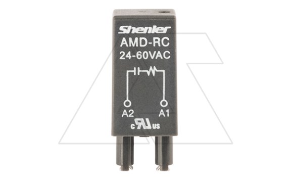 Модуль AMD-RC, резистор+конденсатор, 24_60VAC, черный, для SRU, SKF14, SKC, SKB, STB, SRC*-E, SRB, GZT, GZM, GZS, GZMB, ES32 фото
