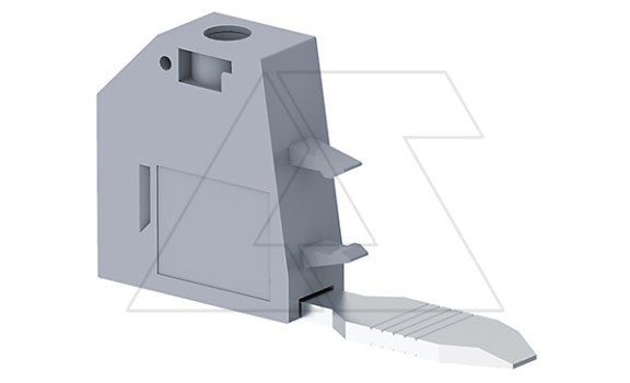 Клемма-отвод AUX6 /8x53,6x29,4mm, винтовая, для клемм CTS50/70NA,CTS95/120N, 6mm2, 41A, 1000V, серая фото