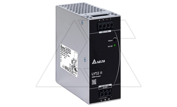 Блок питания импульсный Lyte II, 480W, 10А, 90_264VAC / 48VDC, DIN35, винт. клеммы, ал. корпус фото