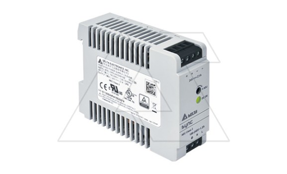 Блок питания импульсный Sync, 50W, 2.1А, 85_264VAC(120_375VDC) / 24VDC, DIN35, винт.клеммы, пл.корпус фото