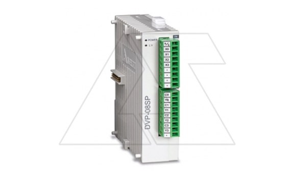 Модуль расширения DVP08SP11T, 4DI, 4TO фото