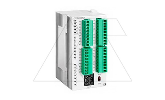 Программируемый логический контроллер DVP28SS211T, 16DI, 12TO(NPN), 24VDC, 8K шагов, RS232, RS485 фото