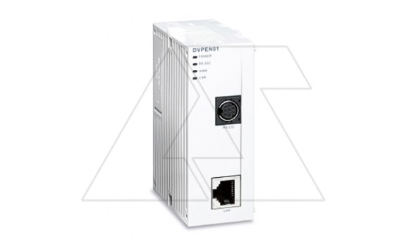 Модуль коммуникационный DVPEN01-SL, Ethernet фото
