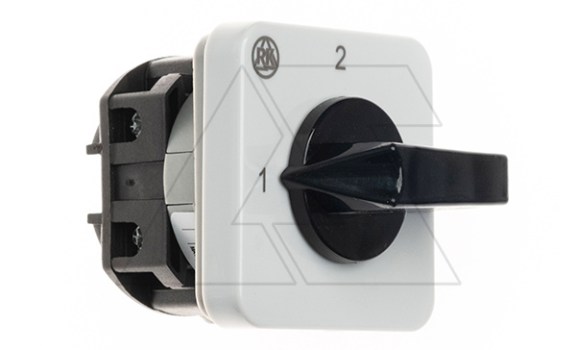 Переключатель BS 16 54 U, 1P, 20A, тип 1-2 (90°), 1NO на 1_2, на дверь, фронт IP40 Rade Koncar даташит схема