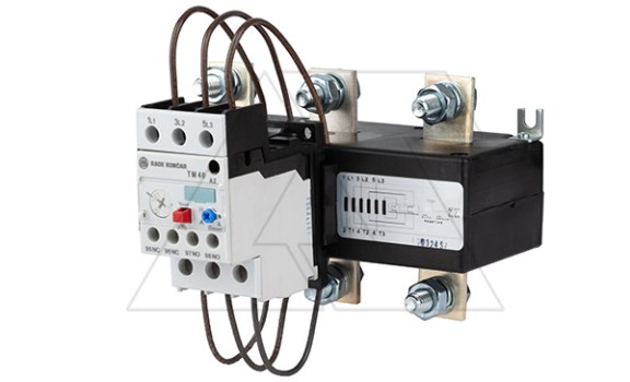 Реле тепловой перегрузки TRM 400-160A, It=110_160A, 1NO+1NC, CLASS 10A, с трансформаторами тока, отдельный монтаж фото