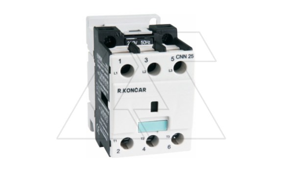 Контактор CNN 25 00 220/230V 50Hz, 3P, 25A/(40A по AC-1), 11kW(400VAC), 220/230VAC фото