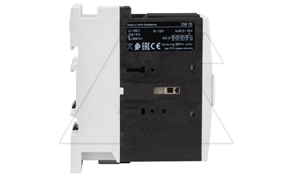 Контактор CNN 100 00 220/230V 50Hz, 3P, 100A/(115A по AC-1), 55kW(400VAC), 220/230VAC Rade Koncar даташит схема