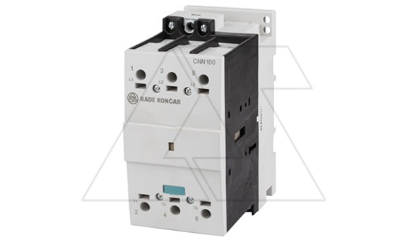 Контактор CNN 100 00 220/230V 50Hz, 3P, 100A/(115A по AC-1), 55kW(400VAC), 220/230VAC фото