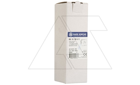 Переключатель BS 16 89 U, 2P, 20A, тип 1-2-3-4-5-6, 2NO на 1_6, на дверь, фронт IP40 Rade Koncar даташит схема