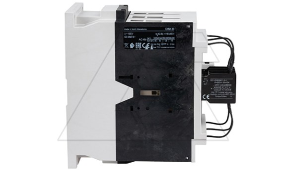 Контактор CNNK 80 01 230V 50/60Hz, 3P, 116A, 80kVAr(400VAC по AC6-b), 230VAC, 1NC Rade Koncar даташит схема