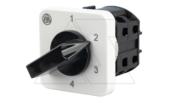Переключатель BS 16 83 U, 1P, 20A, тип 1-2-3-4, 1NO на 1_4, на дверь, фронт IP40 Rade Koncar даташит схема