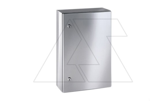 Щит ECOR моноблочный 600x400x200мм (ВxШxГ) с монтажной панелью, нерж. cталь, IP66 фото