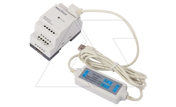 Кабель программирования ELC-USB, для ПЛК серии PR Rievtech даташит схема