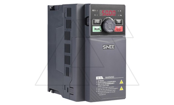 Преобразователь частоты EM730-2R2-2B, 1ф вход/3ф выход, 230VAC, 2.2kW, 10.0/11.5A, ЭМС C3, IP20, корп.A1 SINEE даташит схема