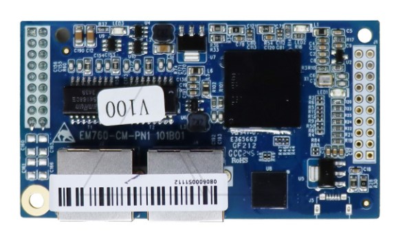 Коммуникационная плата EM760-CM-PN2, интерфейс ProfiNet, версия 2, для EM760 SINEE даташит схема