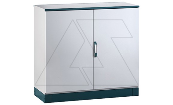 Щит EMOX моноблочный 1000x1200x400мм (ВxШxГ) с монтажной панелью, RAL7035, IP55 фото