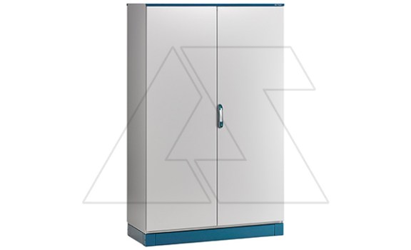 Щит EMOX моноблочный 2000x1200x500мм (ВxШxГ) с монтажной панелью, RAL7035, IP55 фото