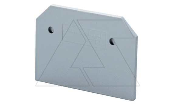 Крышка концевая EPCMT4 /1,5mm, для винтовых клемм CMT4, серая фото
