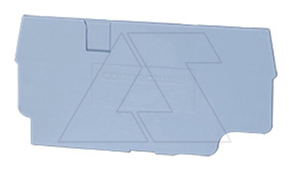 Крышка концевая EPCP1.5/4 /1,5mm, для клемм CP1.5/4,CPG1.5/4, серая фото